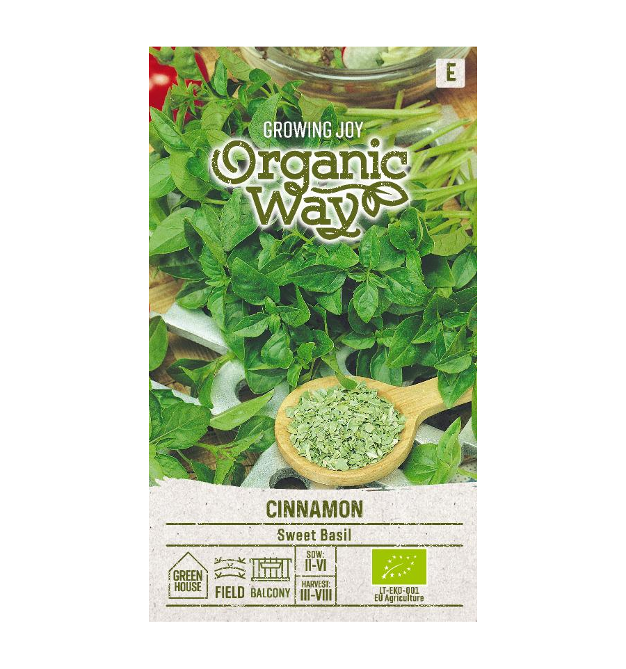 SWEET BASIL CINNAMON