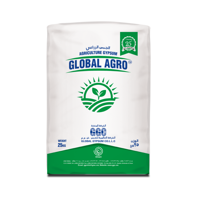Agriculture Gypsum Global Agro 25 KG