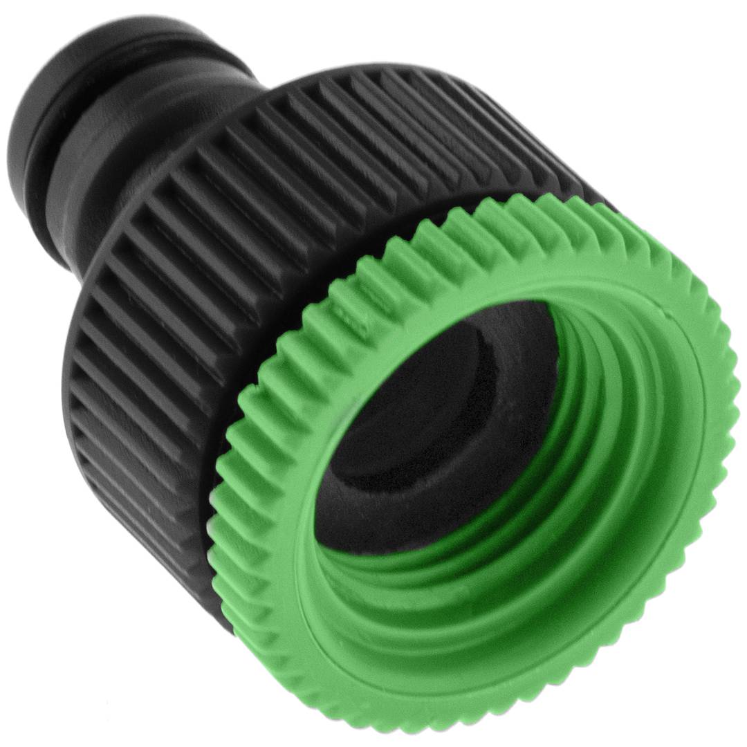 محول حنفية بوصة 3/4 إلى 1/2 بوصة – Threaded Tap Connector لتوصيل خراطيم الري بسهولة - 3