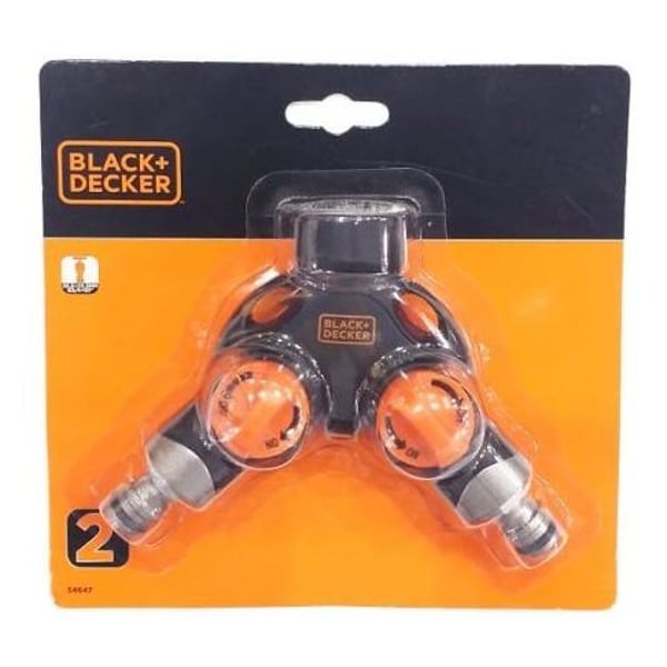 محول الحنفية الألمنيوم ثنائي الاتجاه من Black & Decker