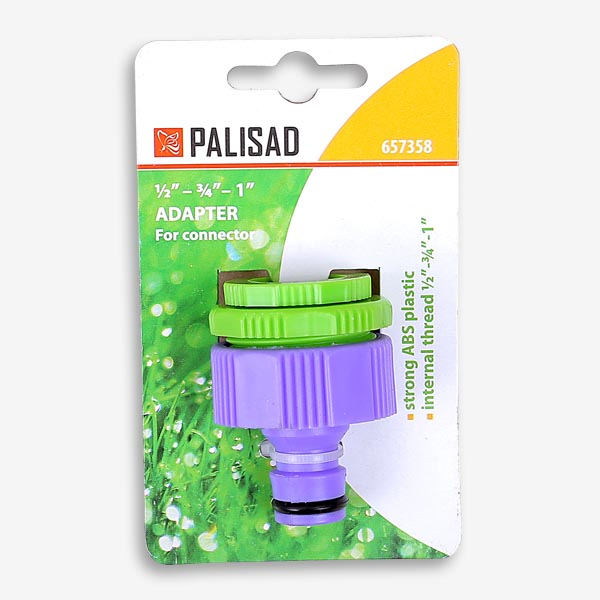 محول PVC متعدد المقاسات مع سن 1/2" – 3/4" – 1" | ADAPTER S NAVOJEM لتوصيلات المياه والري