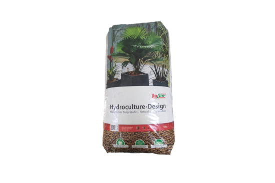 HYDOCLAY POT DECOR 8–16MM – تربة فخارية موسعة للزراعة والديكور (50L / 20kg)